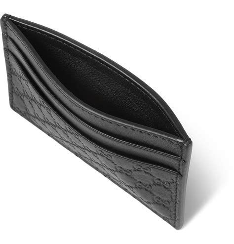 card holder with money clip gucci|Gucci card holders.